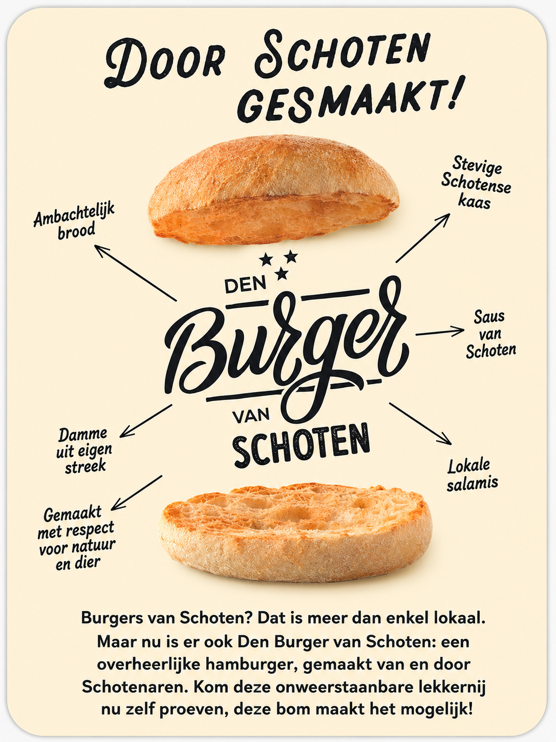 Visuel promotionnel Door Schoten gesmaakt