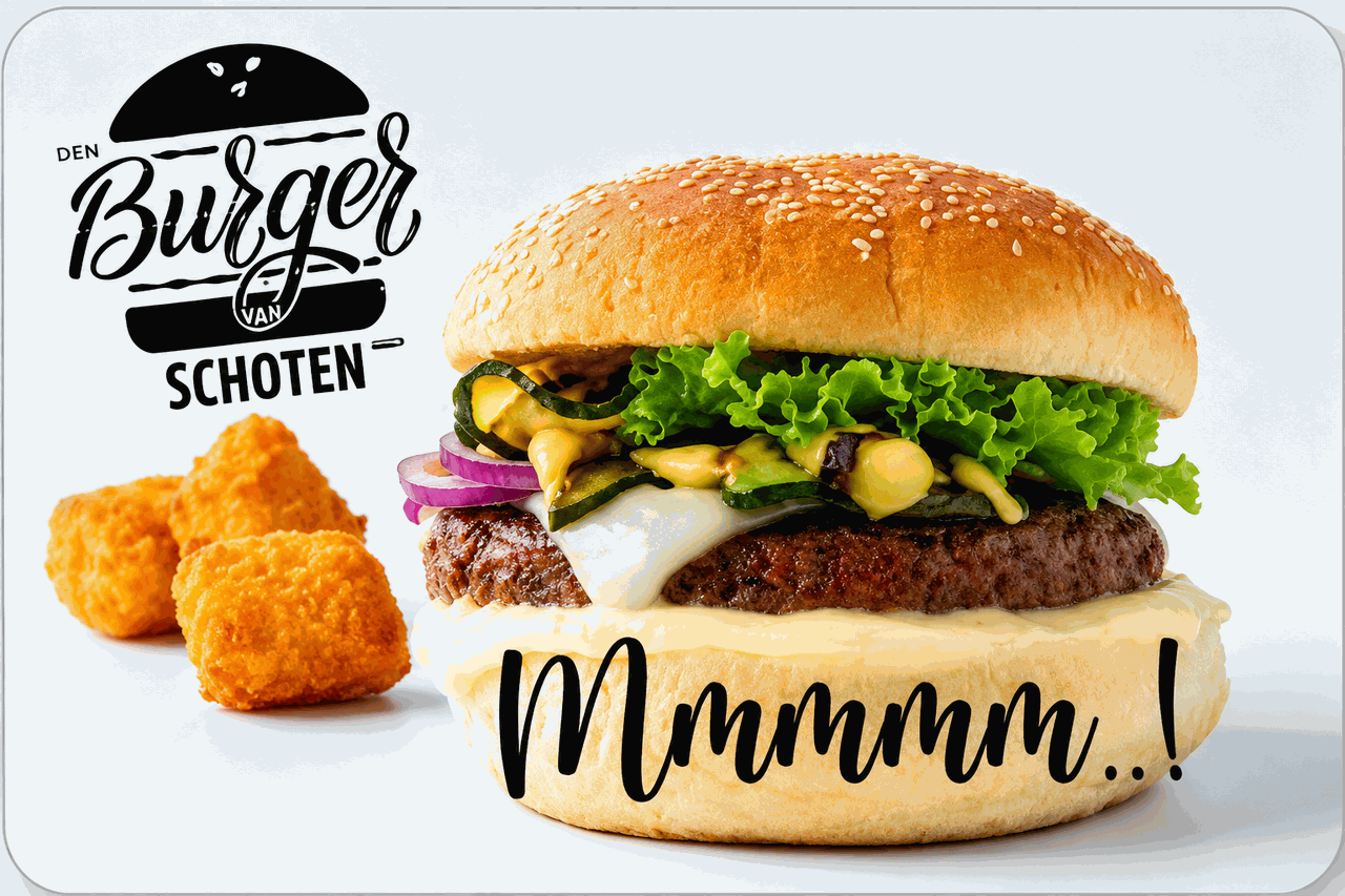 Visuel e-coupon Den Burger de Schoten